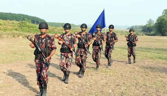 সীমান্তে পুশ ইন ঠেকাতে বিজিবির টহল জোরদার