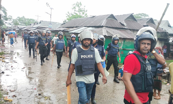 নান্দাইলে জায়গা নিয়ে বিরোধ দু’পক্ষের সংঘর্ষ, ফাঁকা গুলি নিক্ষেপ পরিস্থিতি নিয়ন্ত্রণে ১৪৪ জারি