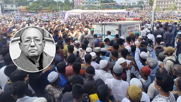 বাবা-মায়ের কবরের পাশে চিরনিদ্রায় শায়িত বর্ষীয়ান নেতা তোফায়েল আহমেদ