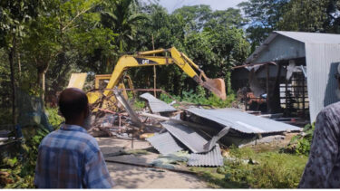 ত্রিশালে উচ্ছেদ অভিযানে ১১৮ শতাংশ সরকারি খাসজমি দখলমুক্ত