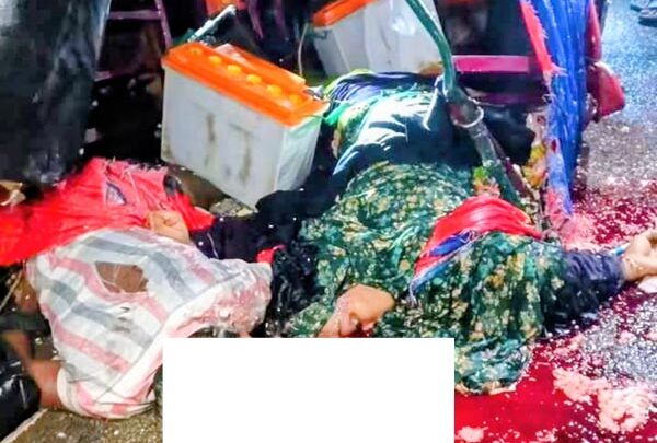 কেন্দুয়ায় ট্রাকচাপায় অটোরিকশাচালকসহ নিহত ২