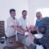 ঈশ্বরগঞ্জে শ্রবণ উপকরণ বিতরণ