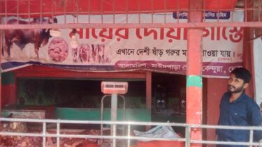 কেন্দুয়ায় ছাড়পত্র ছাড়াই গবাদিপশু জবাই, নীরব প্রশাসন